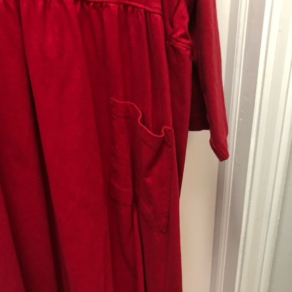 EUC 24/26 Ulla Popken Red Dress - Picture 4 of 7